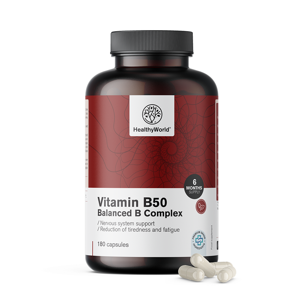 Витамин B50 комплекс капсули.