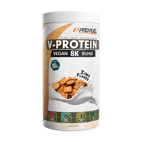 V-Protein 8K вегански протеин - канелени флейки